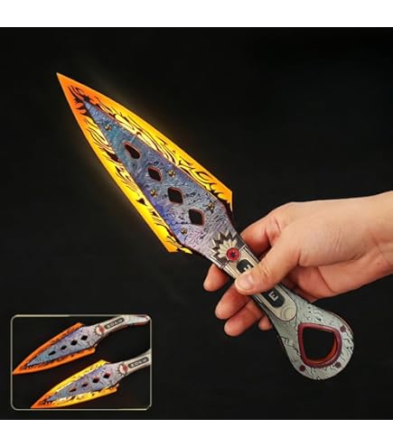 Amazon.co.jp: Pazzfre レイス コスプレ道具 クナイ 家宝ダガー 発光